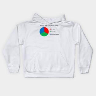 You Are Beautiful Pie Chart Kids Hoodie